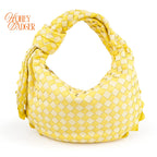 Bottega Veneta Jodie Medium Yellow Intrecciato Rank S