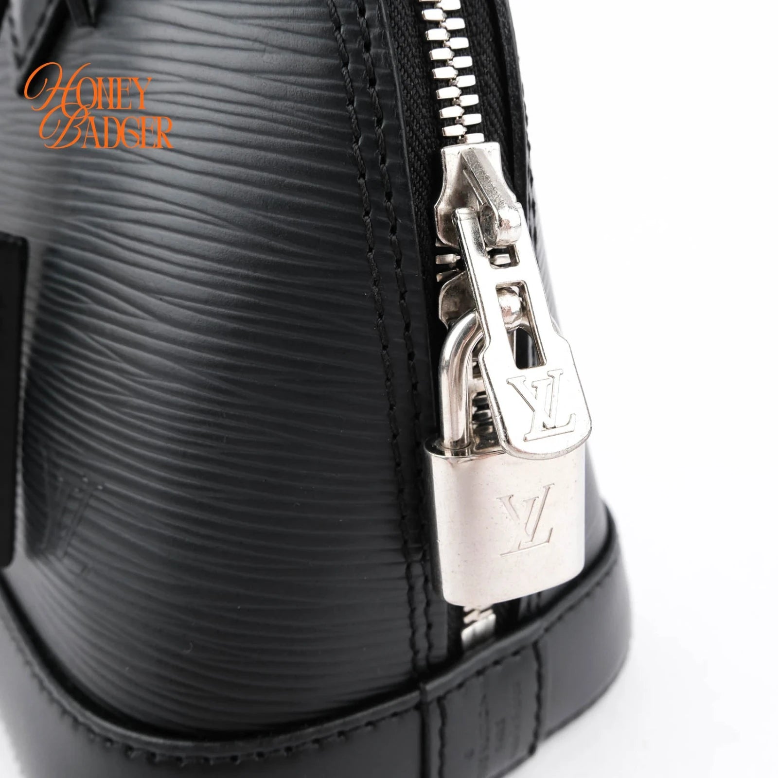 Louis Vuitton Alma BB Epi Leather Black Rank A