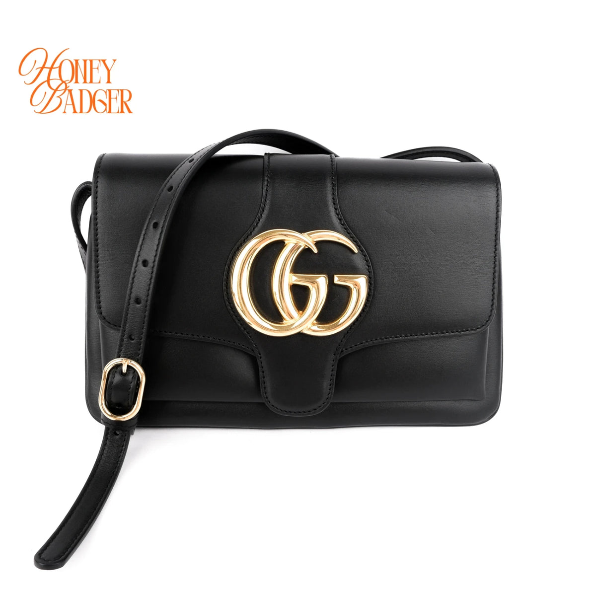Gucci Arli Small Leather Black Rank AB