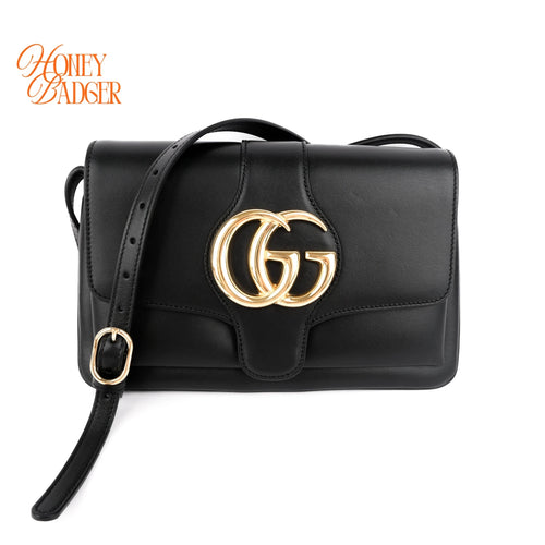 Gucci Arli Small Leather Black Rank AB