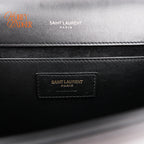 Saint Laurent Kate Tassel Medium Smooth Calfskin Black Gold Hardware Rank AB