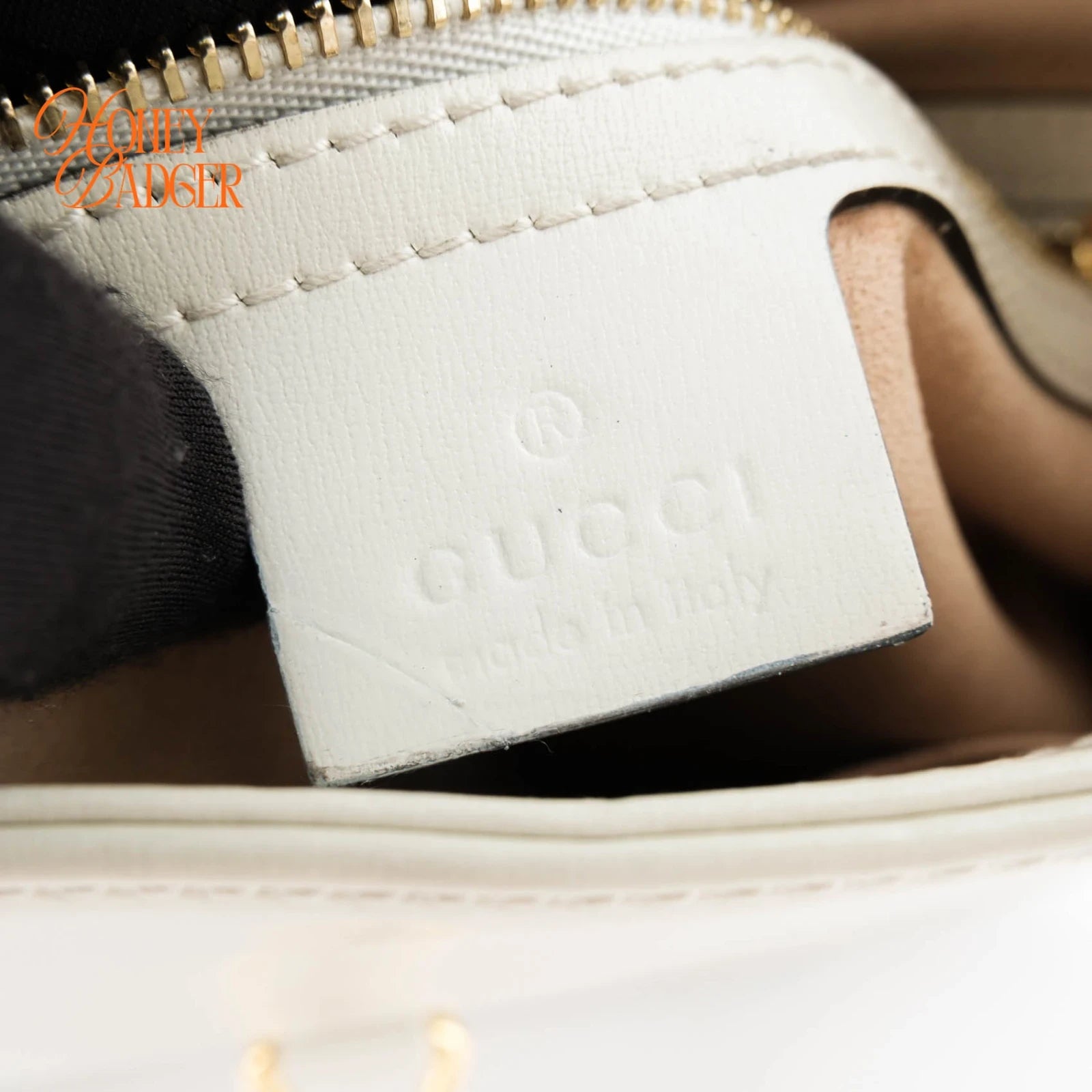 Gucci Jackie 1961 Medium Leather White Gold Hardware Rank S