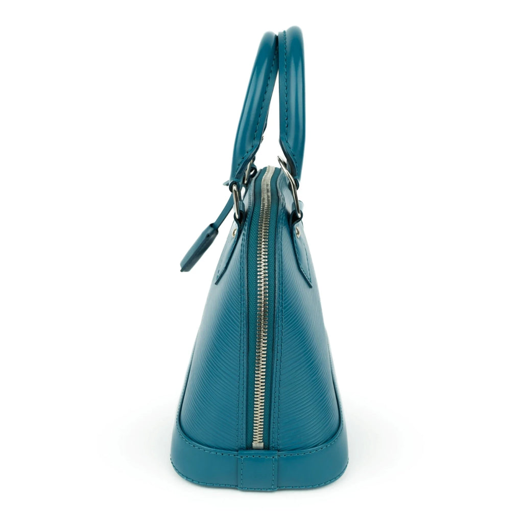 Louis Vuitton Alma BB Epi Leather Blue Rank A