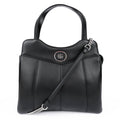 Gucci Petit GG Large Black Leather 2Way Handbag 745918 Rank A