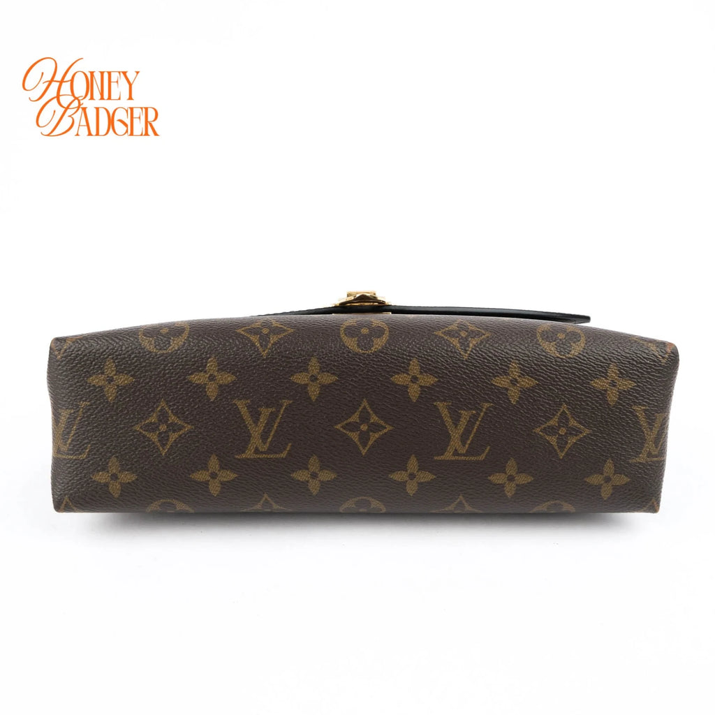 Louis Vuitton Saint Placide Monogram Noir Gold Hardware Rank A
