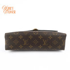 Louis Vuitton Saint Placide Monogram Noir Gold Hardware Rank A