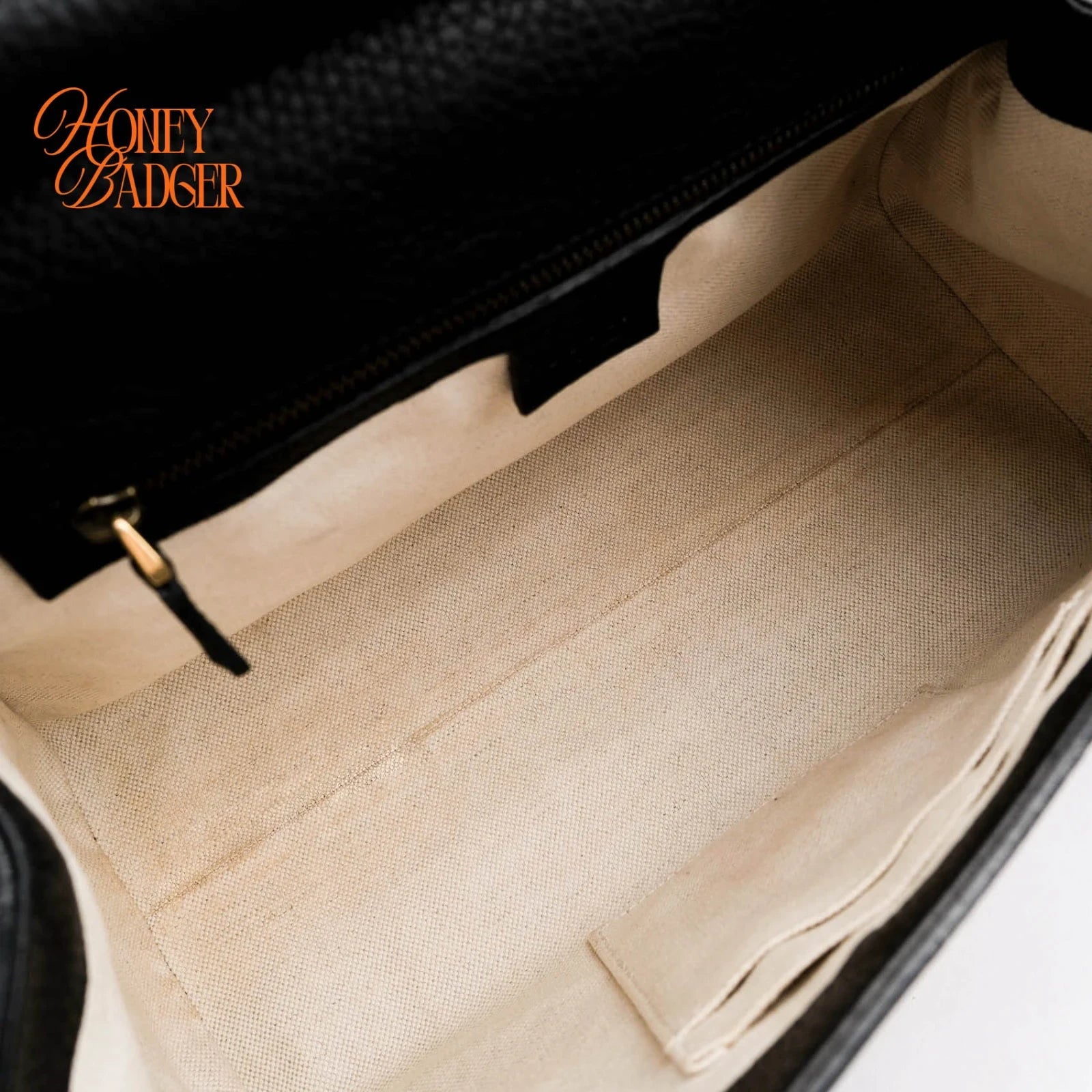 Gucci GG Marmont Top Handle Leather Black Rank A