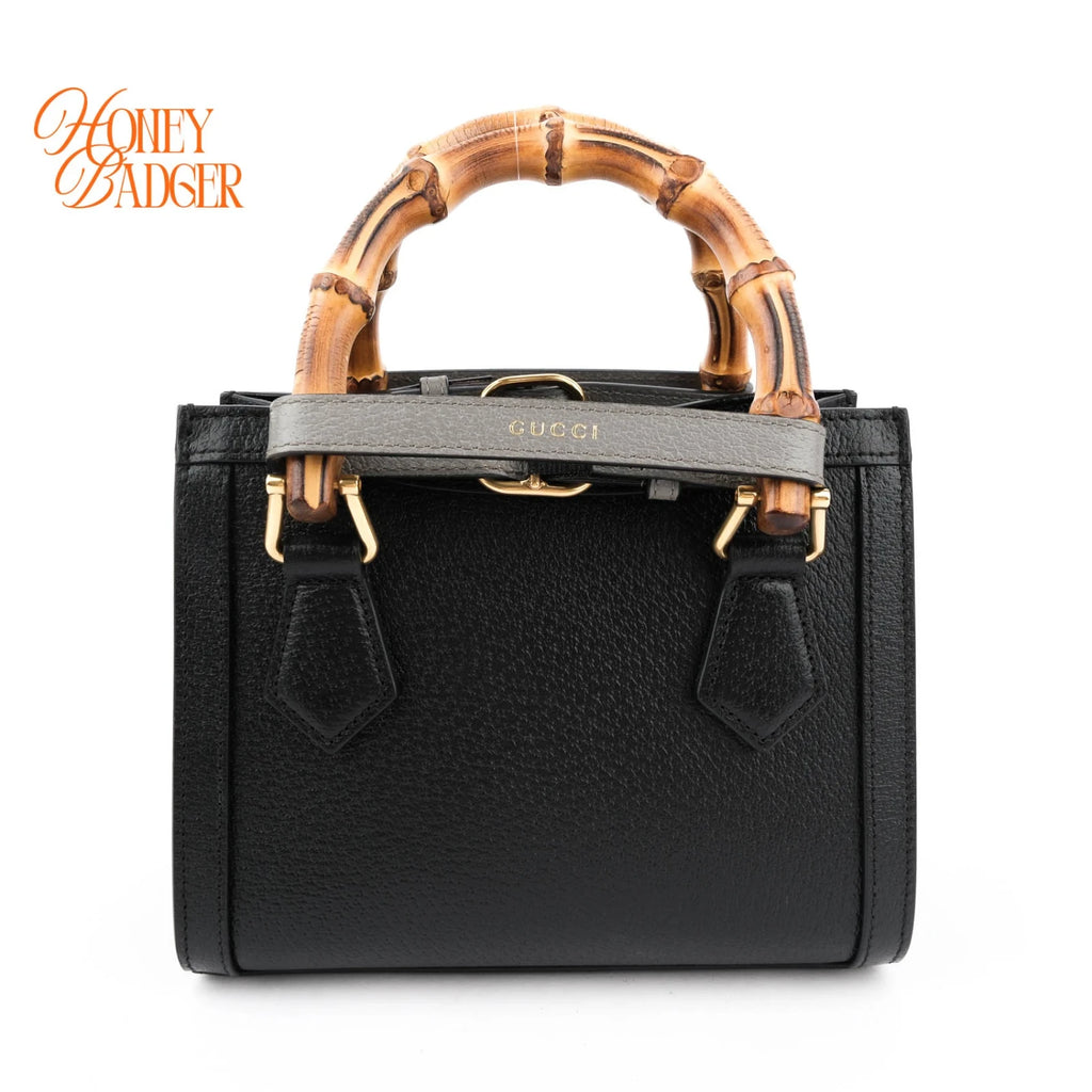 Gucci Diana Mini Leather Black Rank S