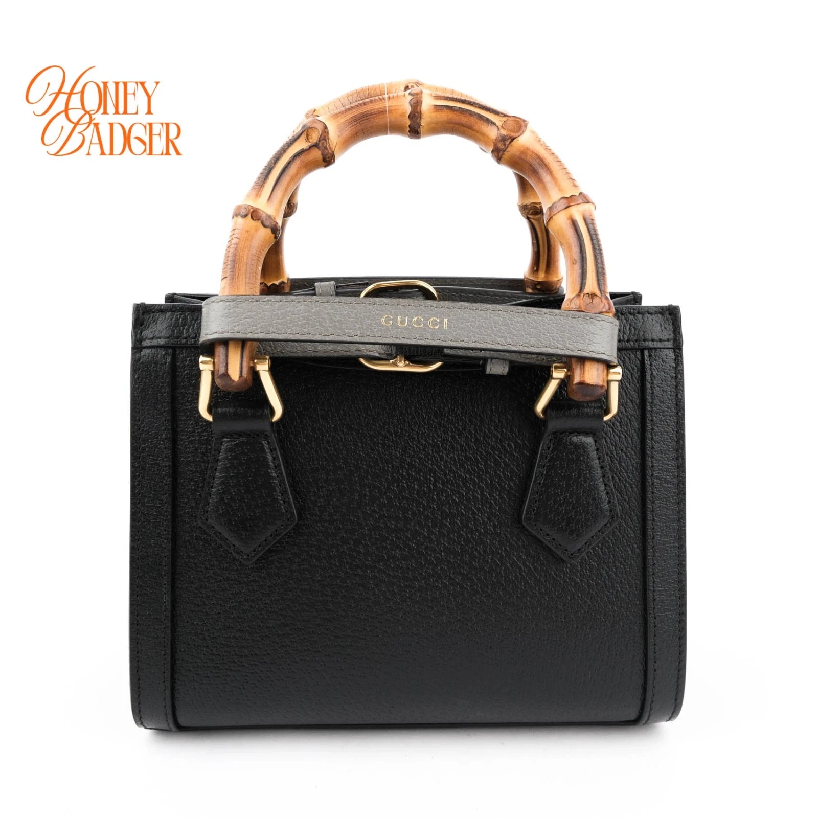 Gucci Diana Mini Leather Black Rank S