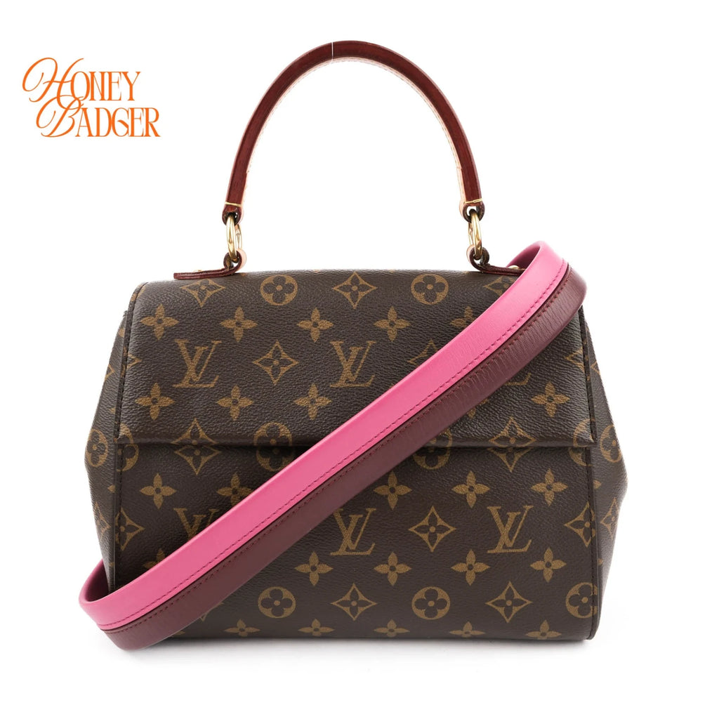 Louis Vuitton Cluny BB Monogram Canvas Pink Rank A