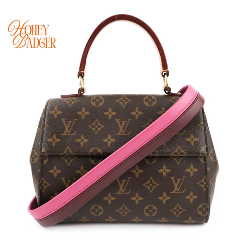 Louis Vuitton Cluny BB Monogram Canvas Pink Rank A