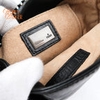 Fendi Baguette Mini Black Leather Rank A