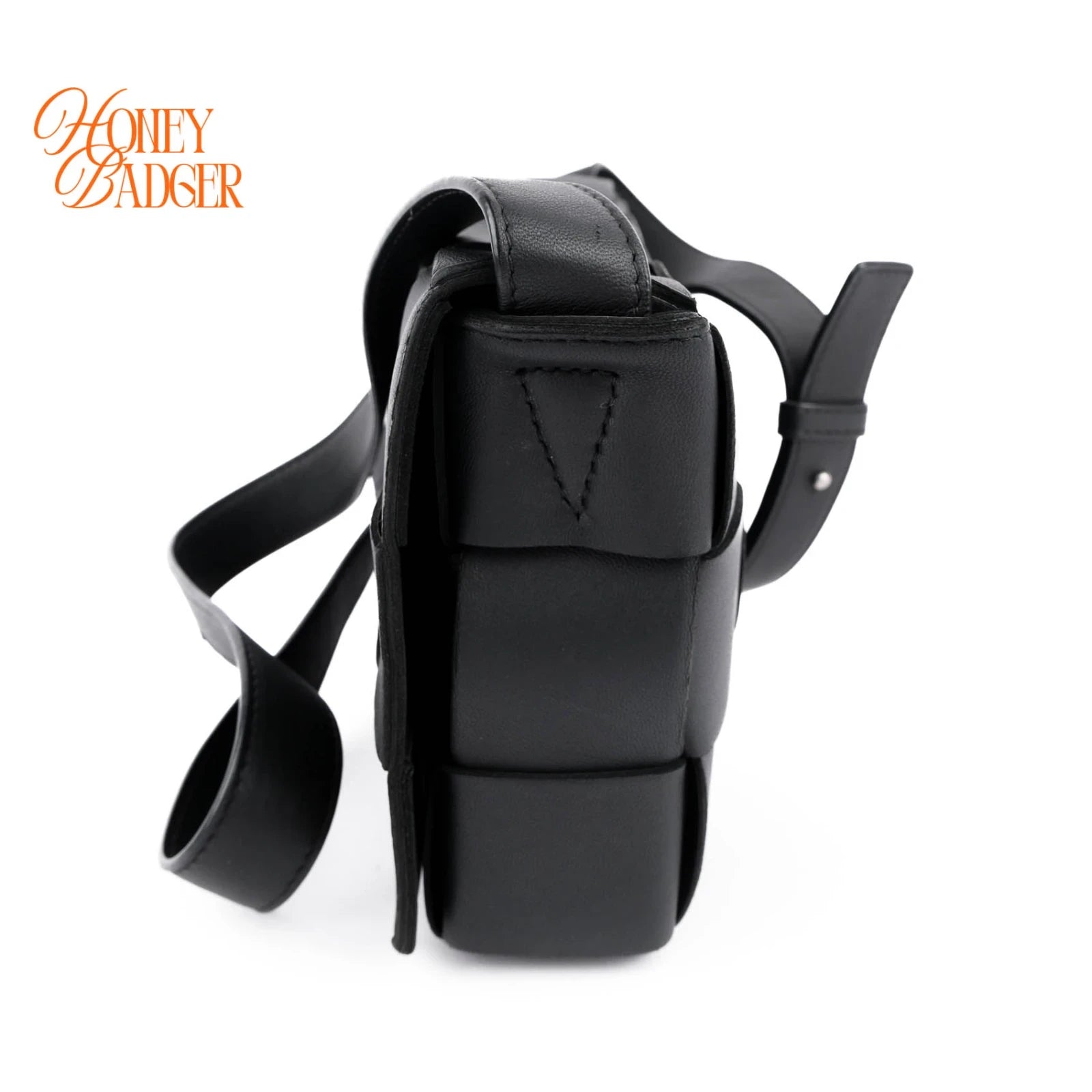 Bottega Veneta Cassette Intrecciato Black Grade A