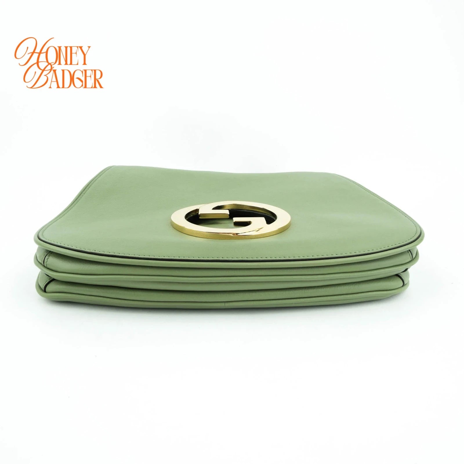 Gucci Blondie Medium Leather Green Rank A