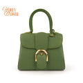 Delvaux Brillant Mini Rodéo Calf Vegetal Gold Hardware Rank A