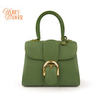 Delvaux Brillant Mini Rodéo Calf Vegetal Gold Hardware Rank A