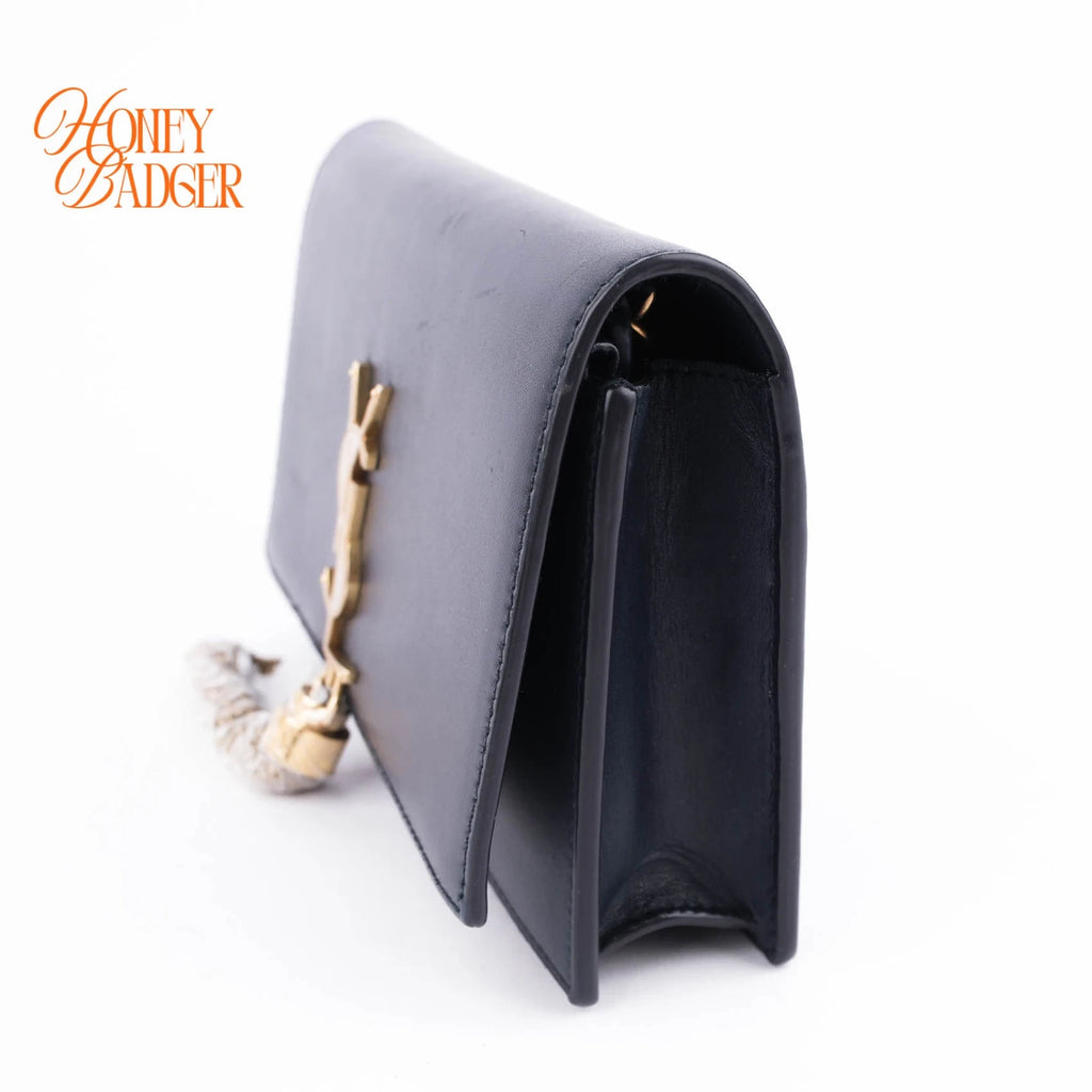 Saint Laurent Kate Small Smooth Leather Navy Rank A
