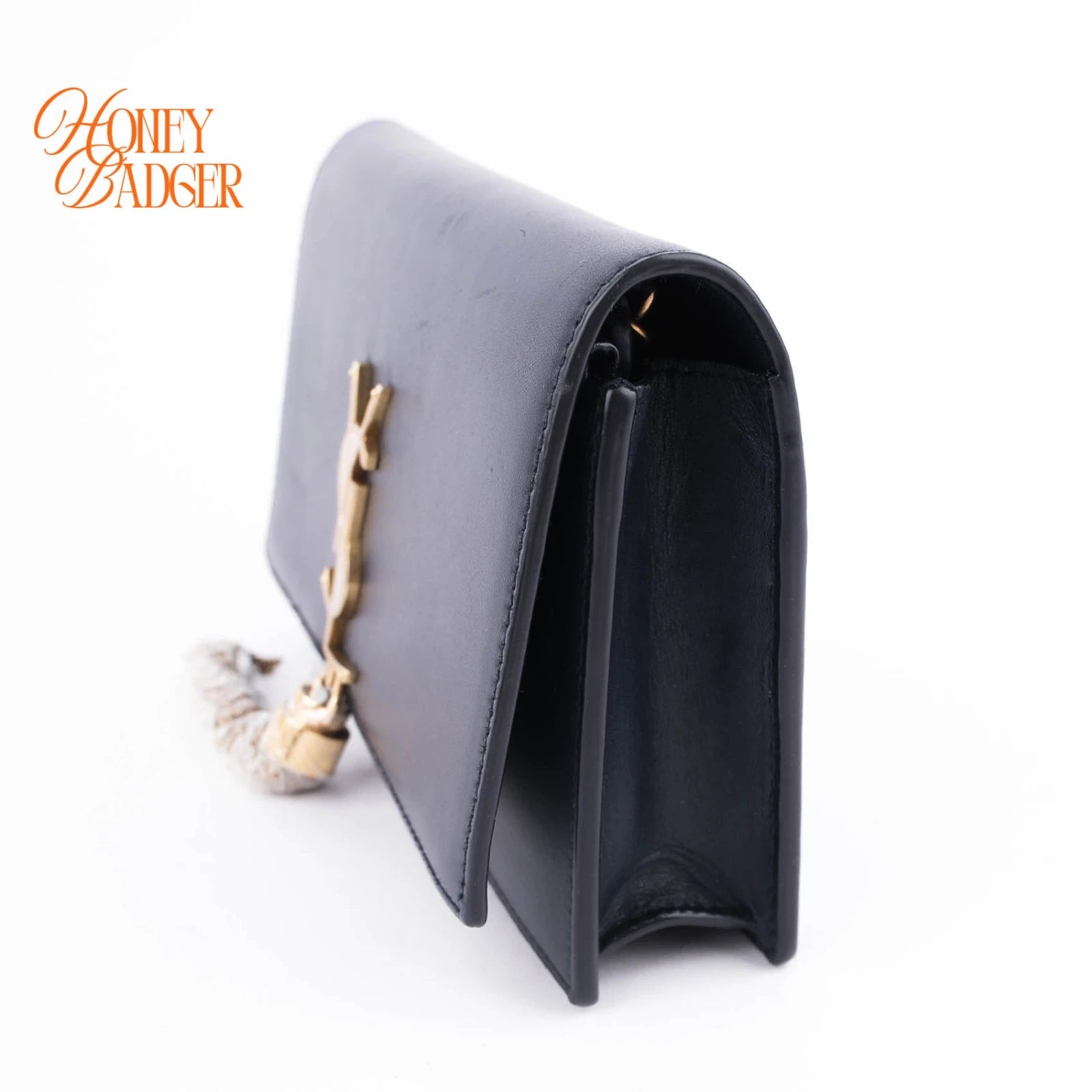 Saint Laurent Kate Small Smooth Leather Navy Rank A