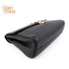 Louis Vuitton Saint-Germain MM Monogram Empreinte Noir Gold Hardware Rank A