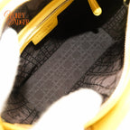 Dior Lady Dior Medium Lambskin Yellow Rank A