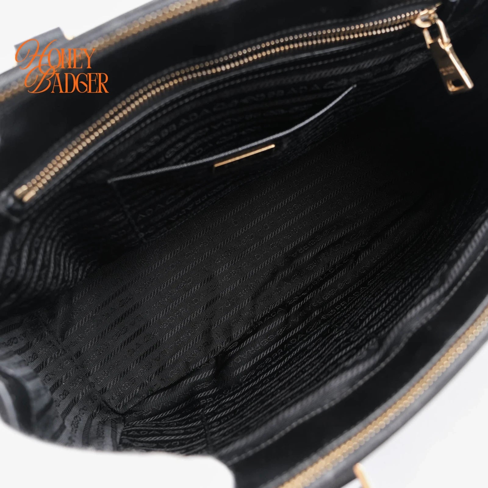 Prada Galleria Large Black Saffiano Rank A