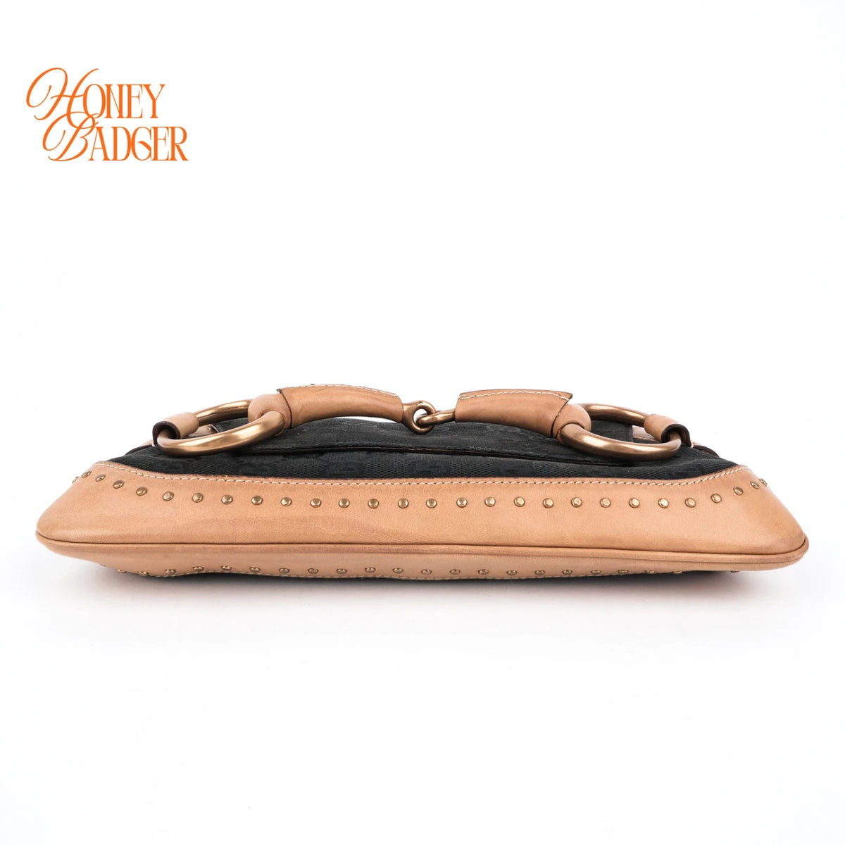 Gucci Horsebit GG Canvas Black/Brown Rank AB