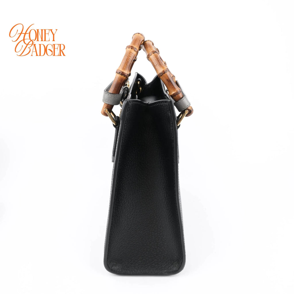 Gucci Diana Small Leather Black Rank S