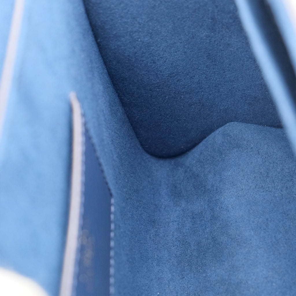 Louis Vuitton Twist MM Epi Leather Blue Shoulder Bag M53090