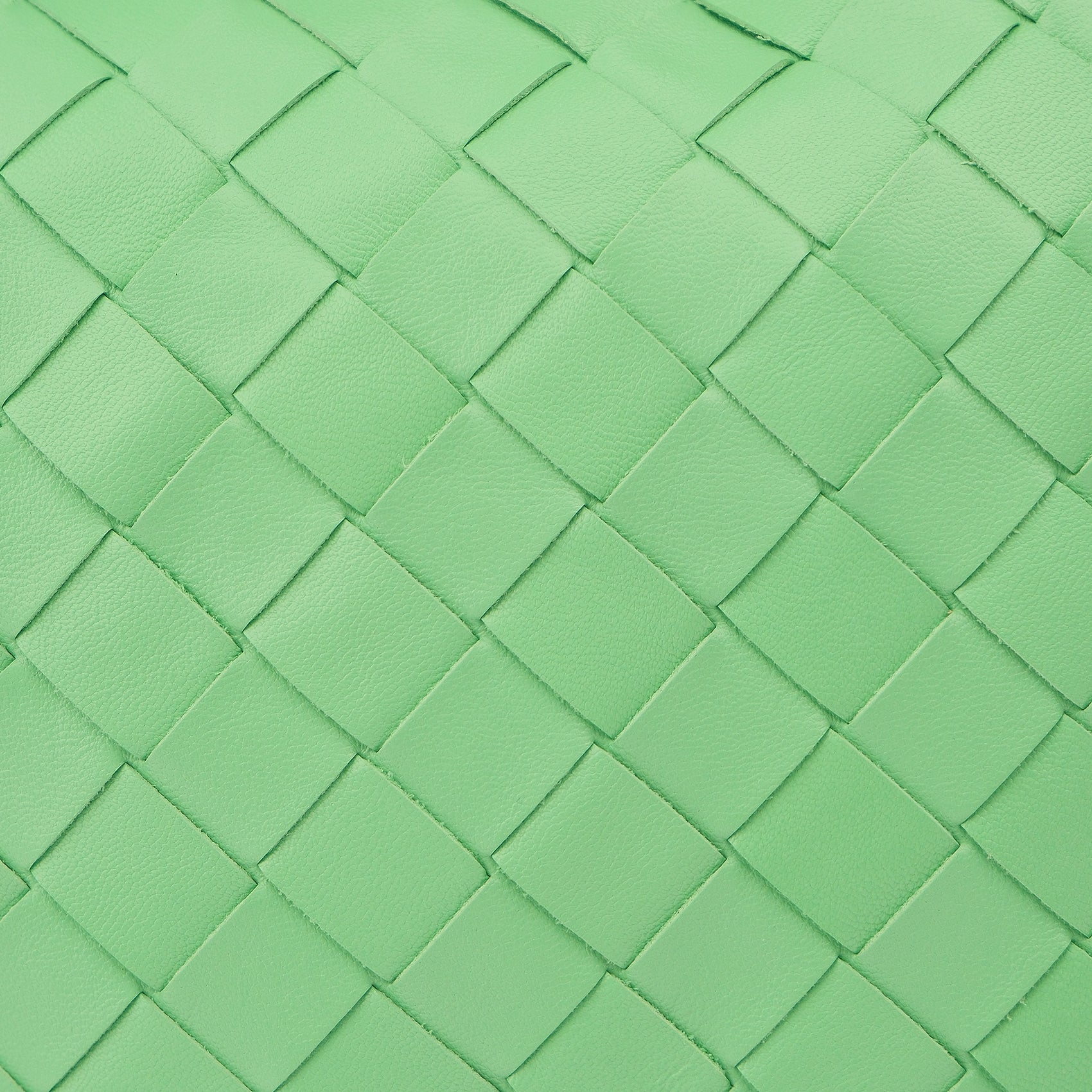 Bottega Veneta Intrecciato Hobo Shoulder Bag Nappa Leather Parakeet Green