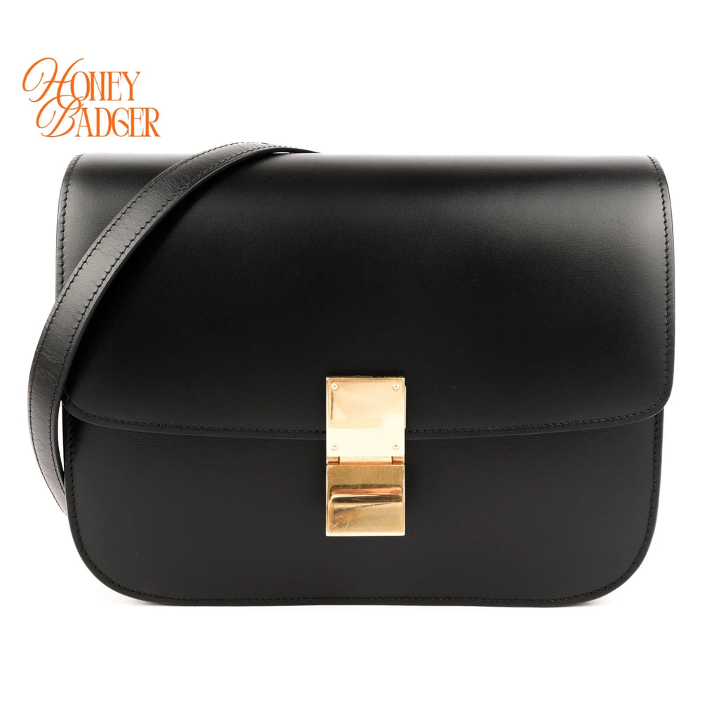 Celine Classic Box Leather/Black Rank AB