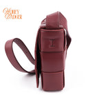 Bottega Veneta Cassette Intrecciato Burgundy Rank A