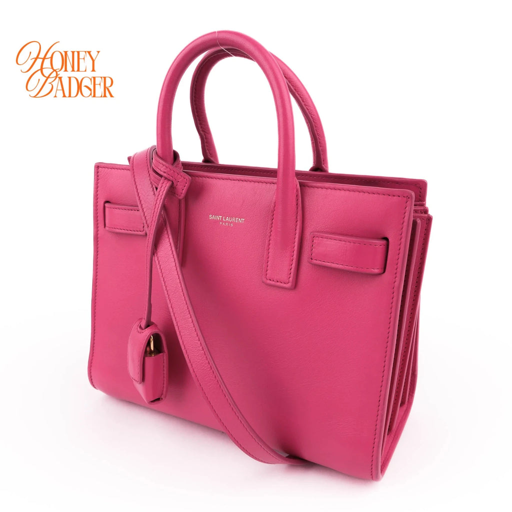 Saint Laurent Sac de Jour Nano Pink Rank A