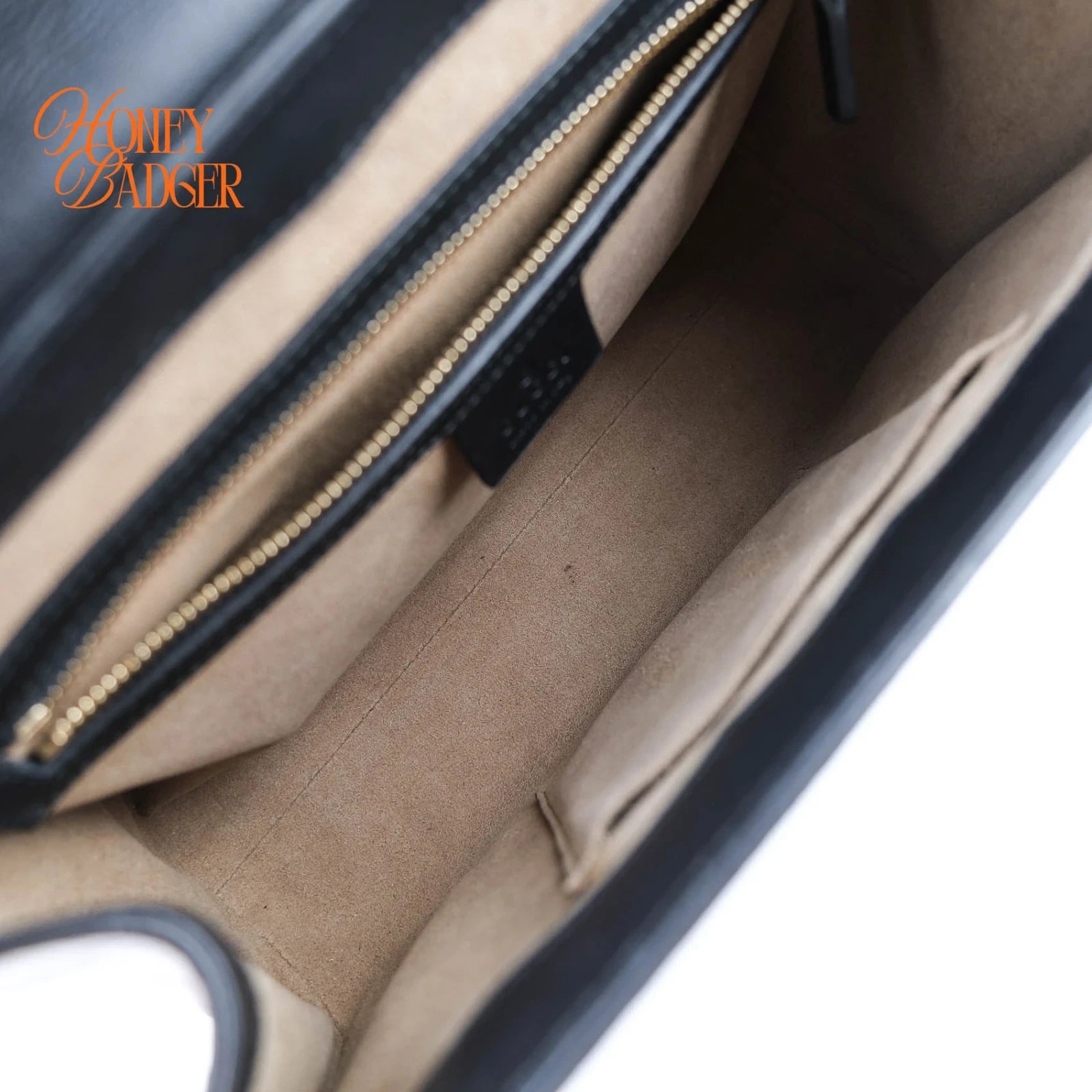 Gucci Padlock Top Handle GG Supreme Black 2Way Bag Rank A