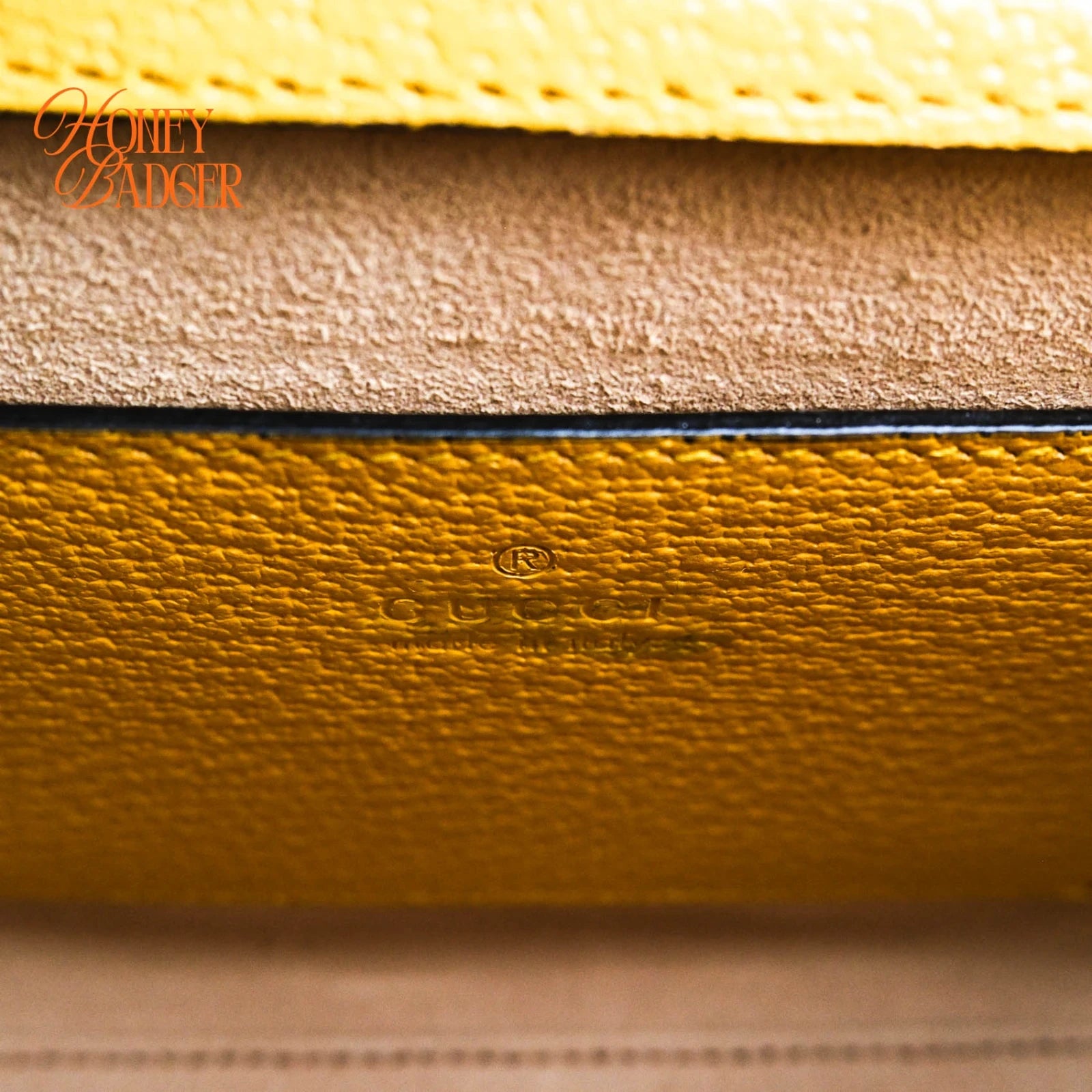Gucci Diana Mini Leather Yellow Rank S