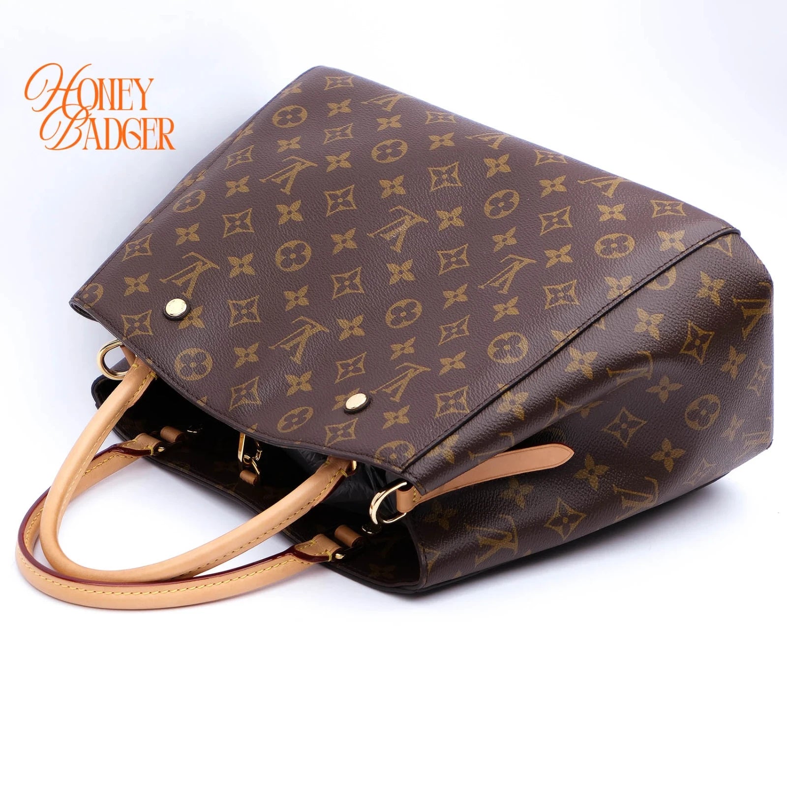 Louis Vuitton Montaigne MM Monogram Canvas Brown Rank A