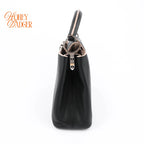 Louis Vuitton Capucines BB Leather Black Rank A