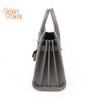 Saint Laurent Sac de Jour Nano Smooth Calfskin Urban Grey Bronze Hardware Rank A