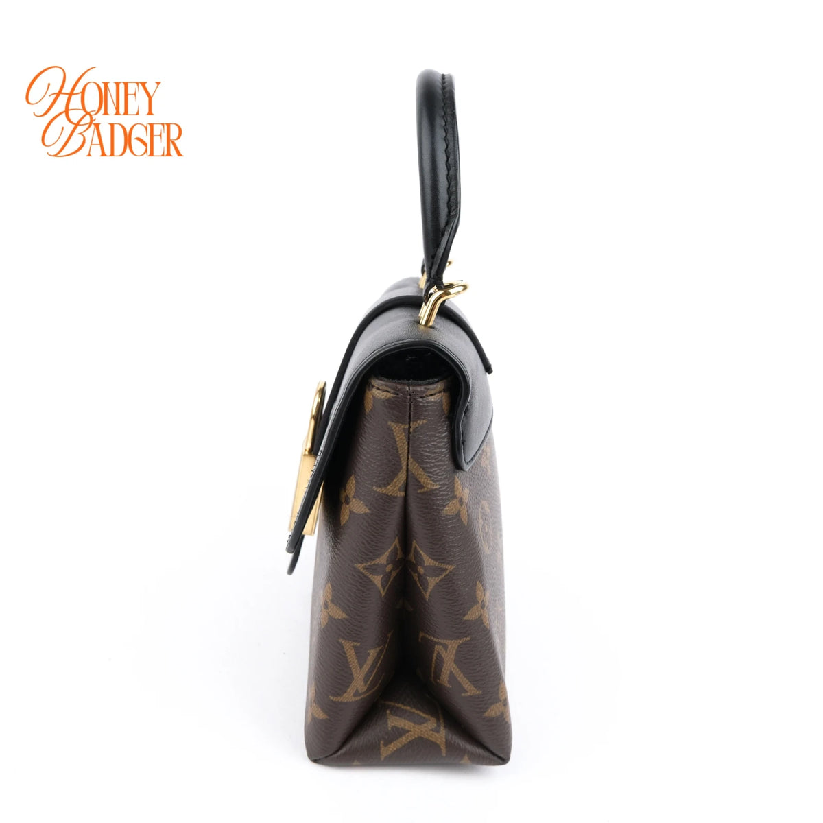 Louis Vuitton Rocky BB Monogram Canvas/Black Leather Rank A