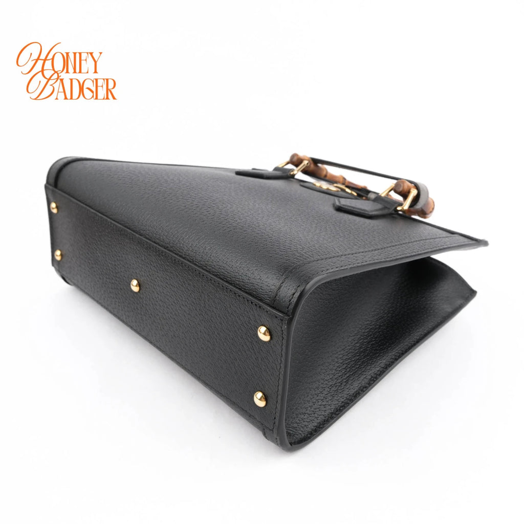 Gucci Diana Small Leather Black Rank S