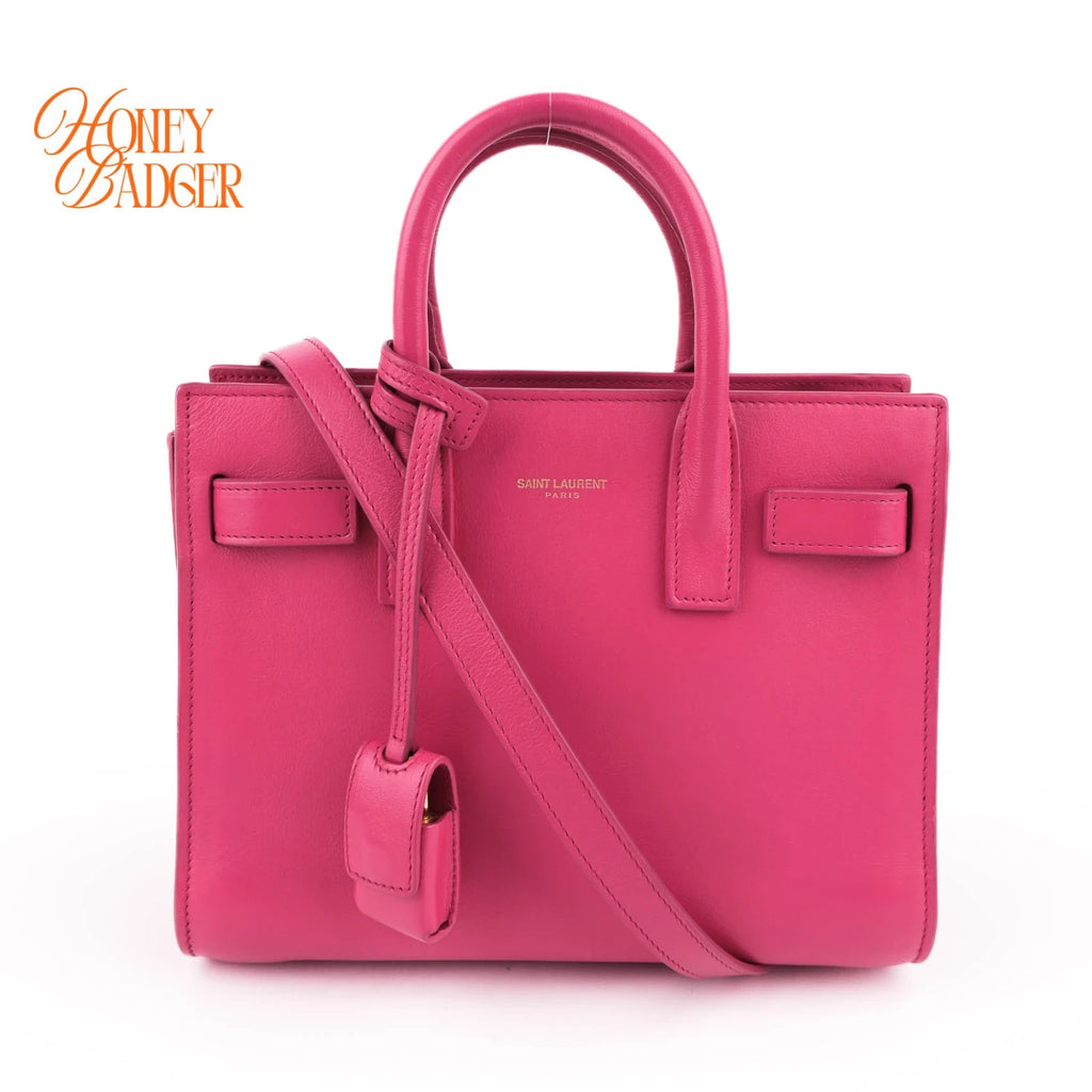 Saint Laurent Sac de Jour Nano Pink Rank A
