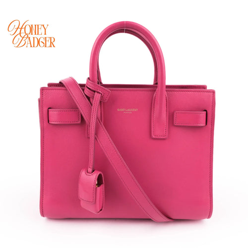 Saint Laurent Sac de Jour Nano Pink Rank A