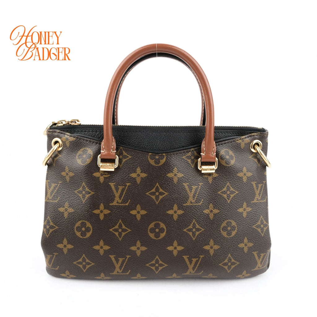 Louis Vuitton Pallas BB Monogram Canvas Black Rank A