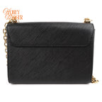 Louis Vuitton Twist MM Noir Epi Leather Chain Shoulder Bag Rank AB