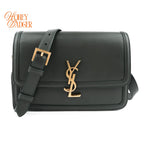 Saint Laurent Solferino Leather Green Rank A