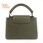Louis Vuitton Capucines BB Taurillon Leather Green Rank A