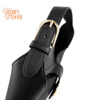 Gucci Aphrodite Large Leather Black Antique Gold Hardware Rank A