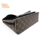 Louis Vuitton Marignan Monogram Canvas Noir Leather Gold Hardware Rank A