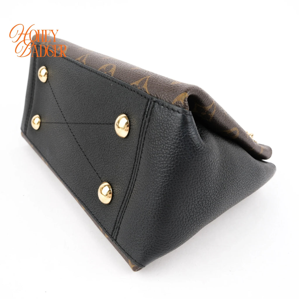 Louis Vuitton Surene Monogram Canvas/Black Leather Rank A