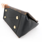 Louis Vuitton Surene Monogram Canvas/Black Leather Rank A