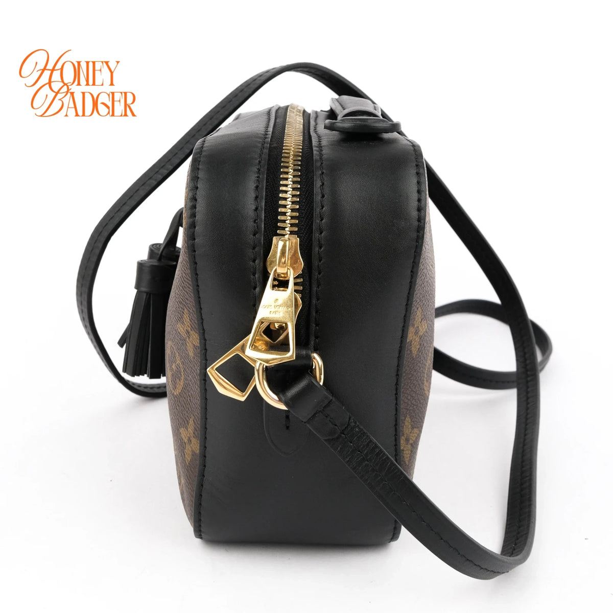 Louis Vuitton Saintonge Monogram Canvas/Black Rank A